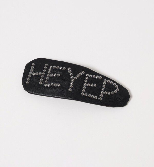 BEAUTY&YOUTH UNITED ARROWS「＜heyep＞スタッズ ロゴ ヘアクリップ」|ヘアバンド|