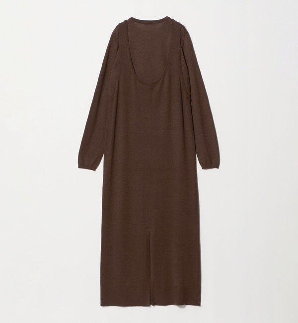 BEAUTY&YOUTH UNITED ARROWS「ウールブレンド レイヤード ニットワンピース」|ワンピース|