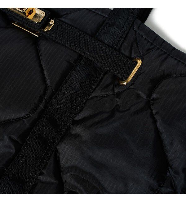 BEAMS SELECTION for WOMEN「sita parantica / クロア付き ナイロン キルト トートバッグ L」|トートバッグ|