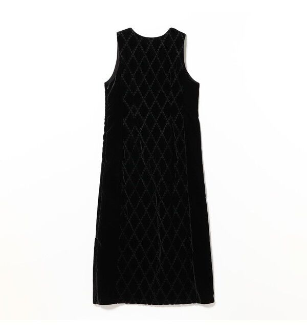 BEAMS SELECTION for WOMEN「ne Quittez pas / アーガイル Vネック ワンピース」|ワンピース|