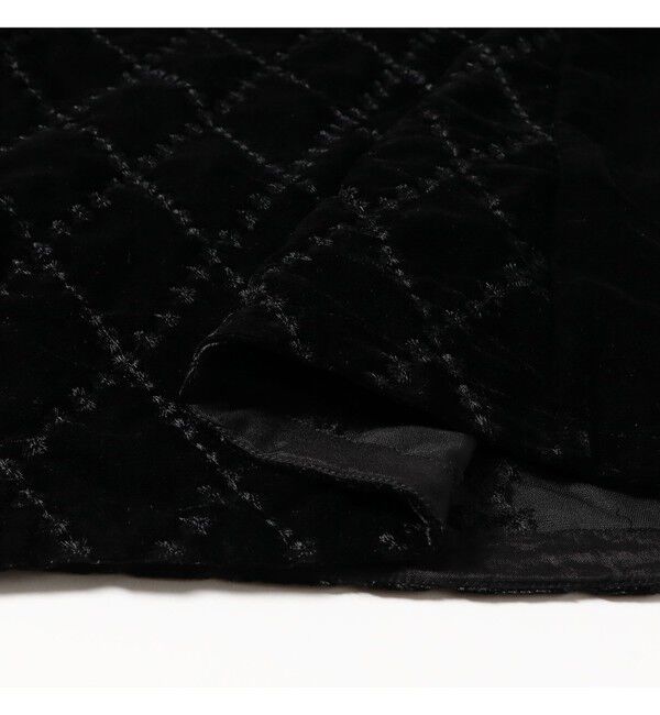 BEAMS SELECTION for WOMEN「ne Quittez pas / アーガイル Vネック ワンピース」|ワンピース|