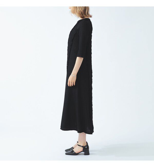 Ray BEAMS 「レース キリカエ ジャカード ワンピース」|ワンピース|