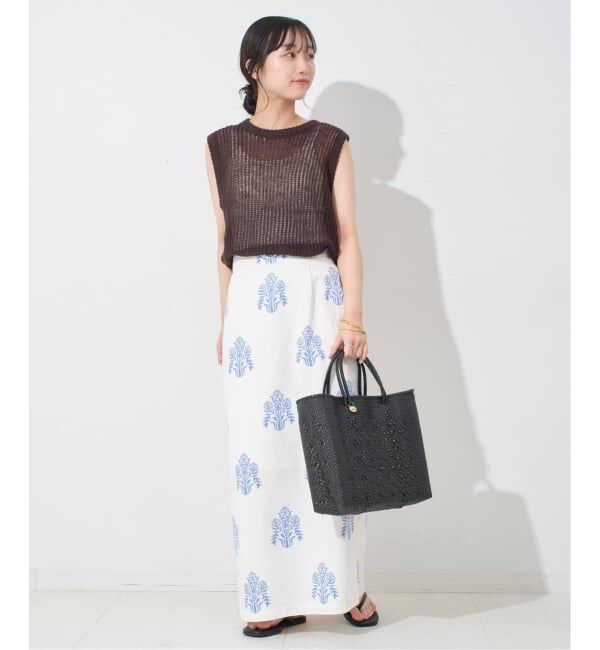 SLOBE IENA「《追加》LETRA/レトラ メルカドバッグ S SIZE」|トートバッグ|