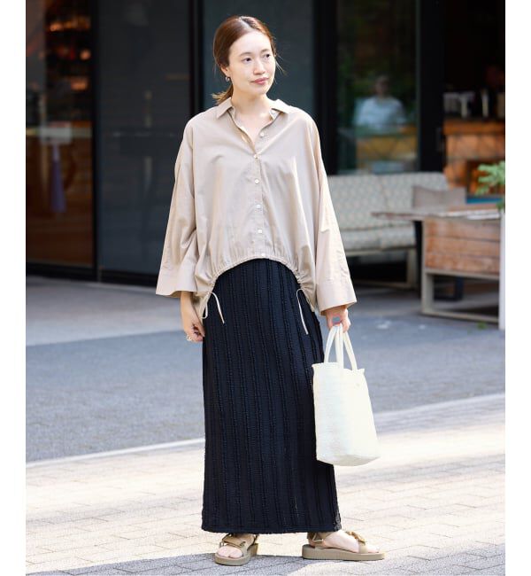 SLOBE IENA「《追加》LETRA/レトラ メルカドバッグ S SIZE」|トートバッグ|