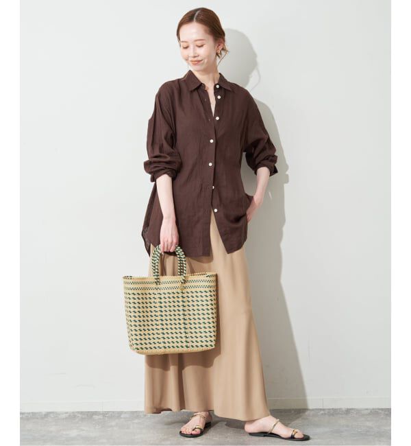 SLOBE IENA「《追加》LETRA/レトラ メルカドバッグ S SIZE」|トートバッグ|