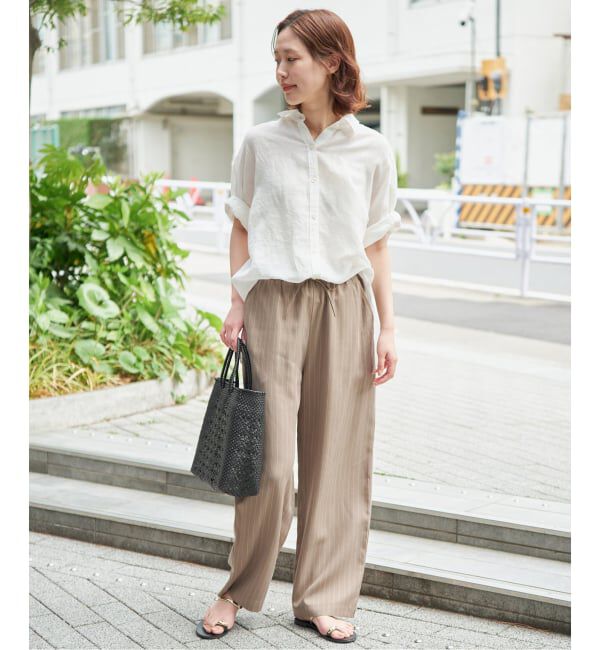 SLOBE IENA「《追加》LETRA/レトラ メルカドバッグ S SIZE」|トートバッグ|