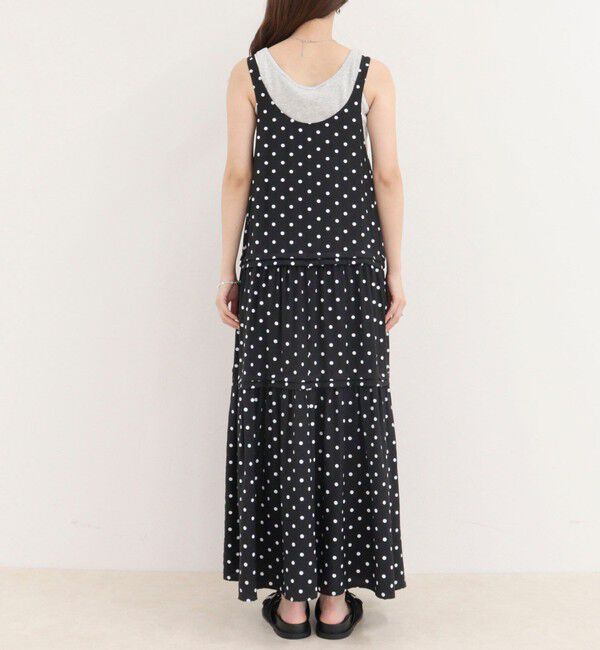 fredy emue「ドットノースリーブワンピース」|ワンピース|