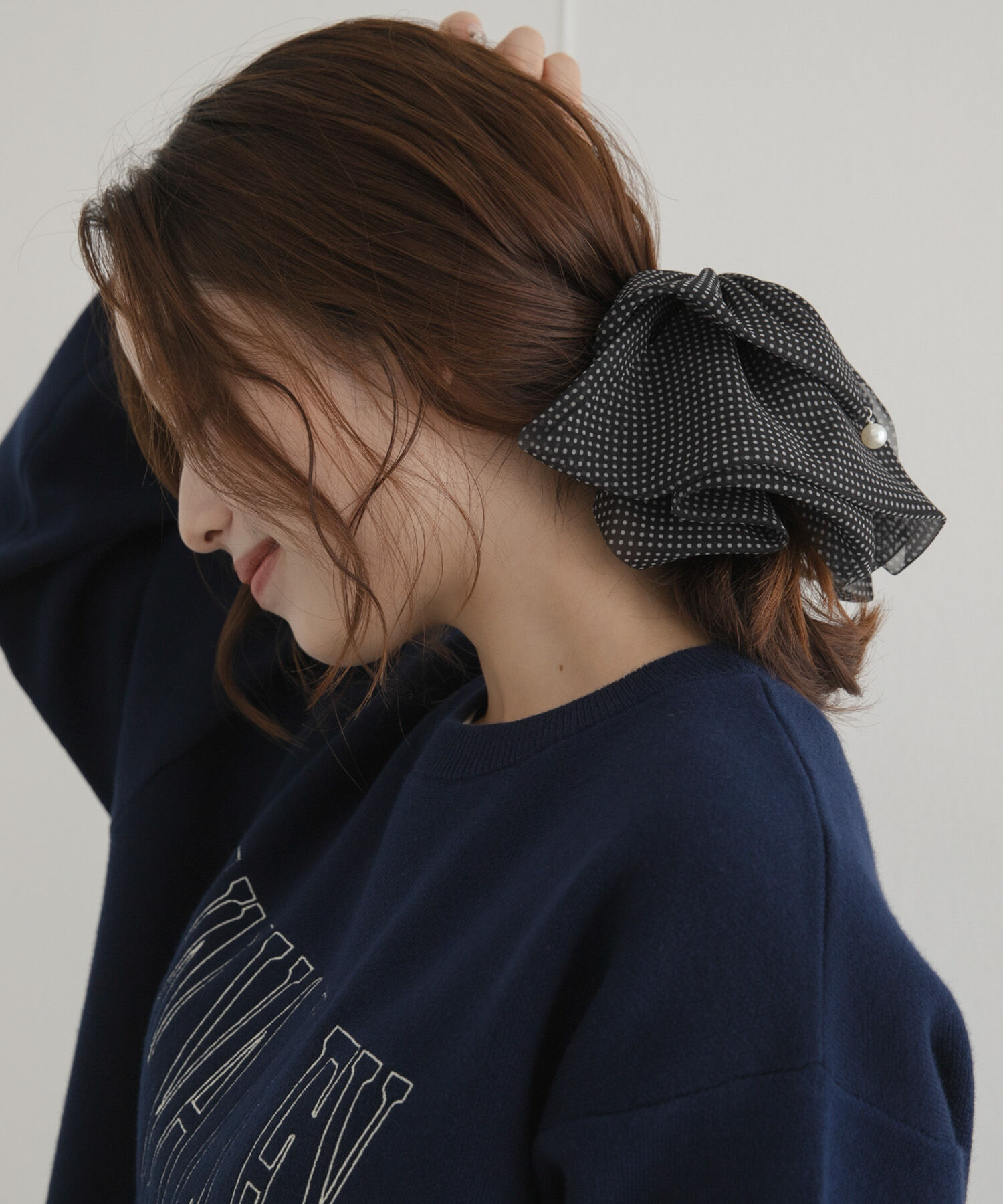 Sonny Label 「ドットリボンクリップ」|その他|ブラック