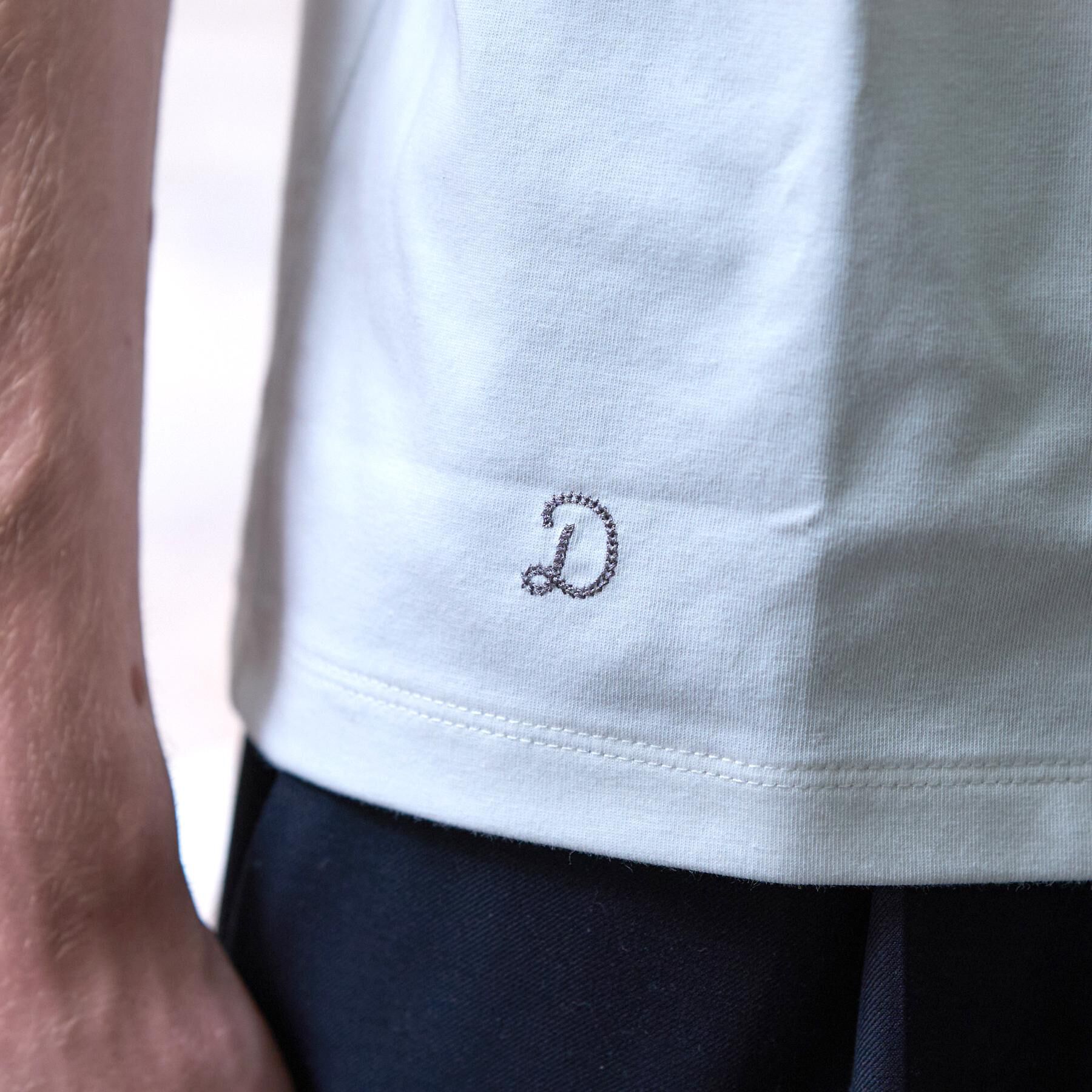 DRESSTERIOR「【接触冷感/抗菌防臭/UVカット】クールクリーンドライコットン ヘンリーネックカットソー」|Tシャツ・カットソー|