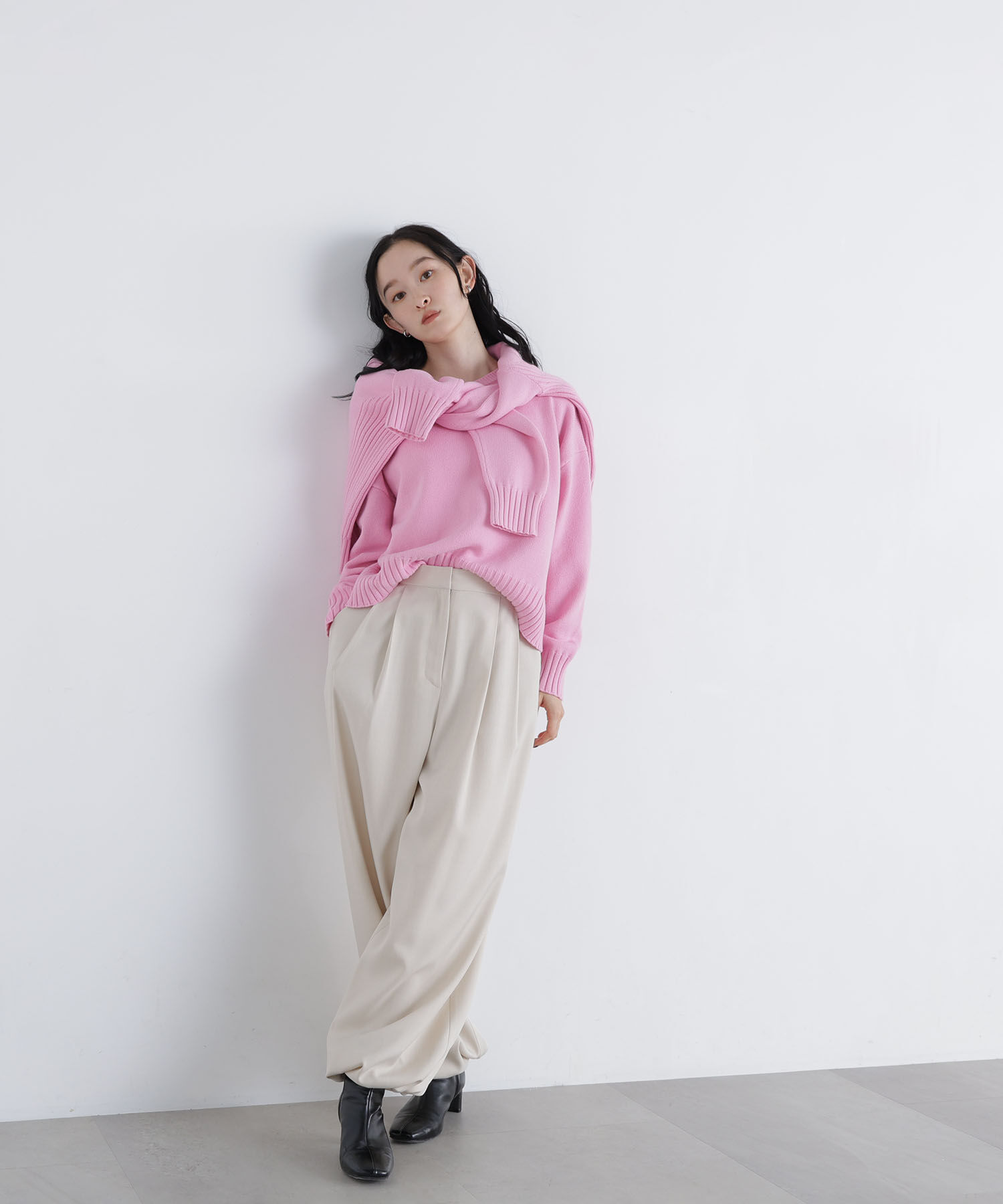  「〈N.〉クルーネックニット」|ニット・セーター|