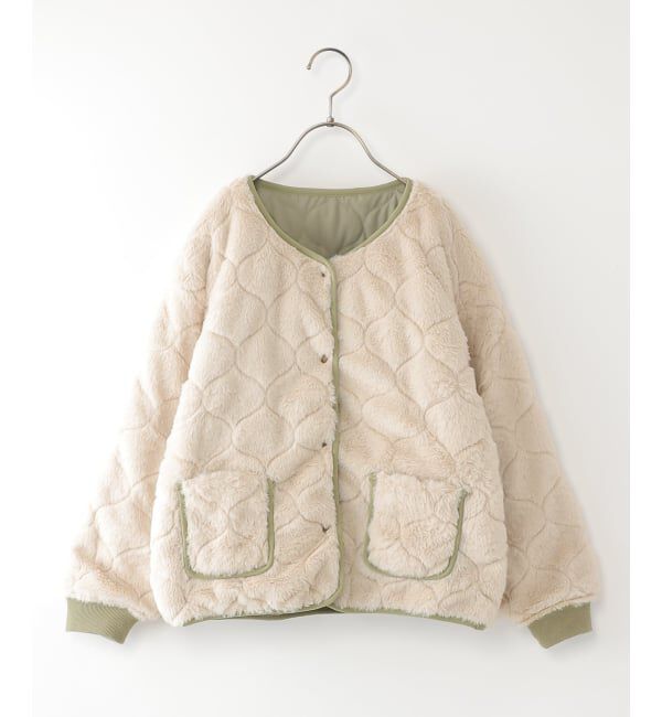 ikka kids「【親子コーデ】2WAYキルトファージャケット（110~160cm）」|その他|