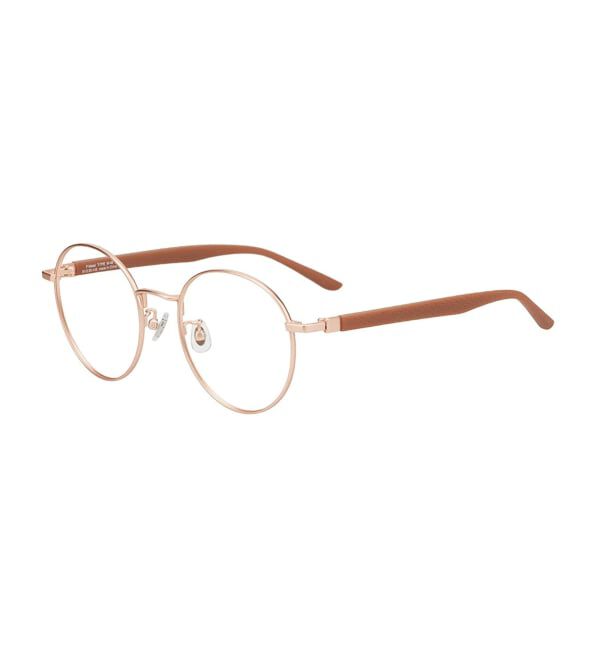  「ボストン型 メガネ | 中顔面短縮みえメガネ ラバーテンプル 伊達メガネ Zoff｜FASHION レンズ交換券付」|メガネ|
