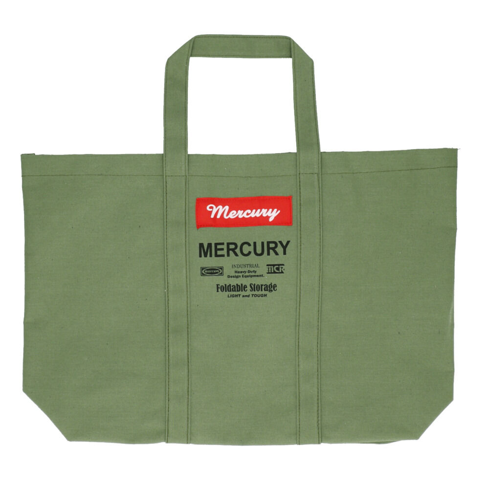 MERCURY「マーキュリー 雑貨 通販 トートバッグ 大きめ オシャレ キャンバス 保育園 軽い 軽量」|トートバッグ|グリーン1