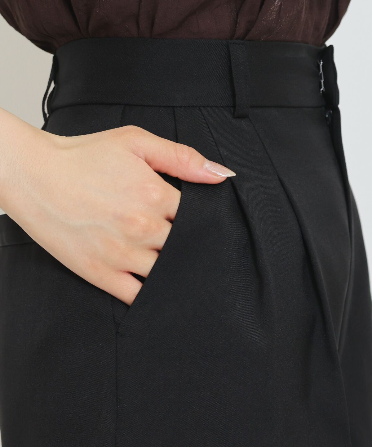 WILLSELECTION「センタータックショートパンツ」|キュロット|