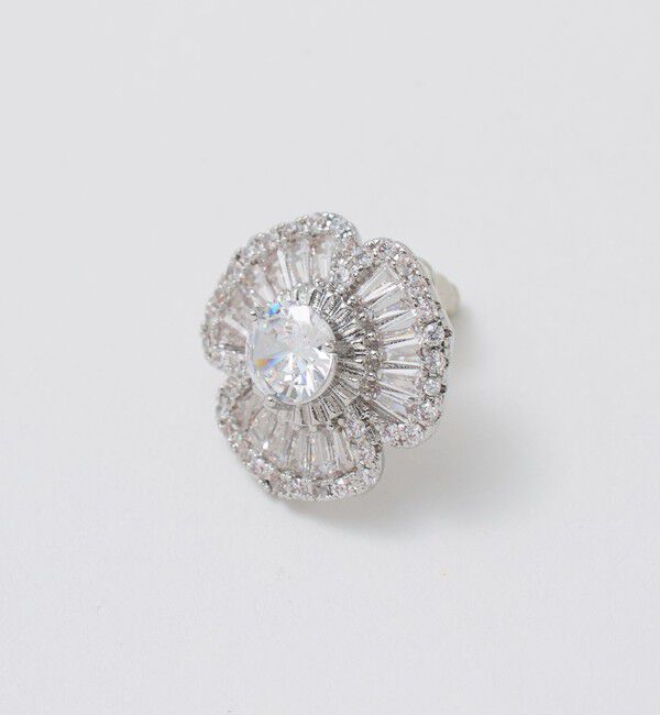 UNITED ARROWS「フラワーパヴェ ピアス」|ピアス|