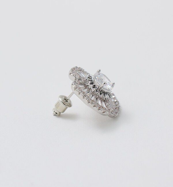 UNITED ARROWS「フラワーパヴェ ピアス」|ピアス|