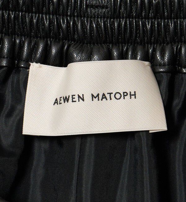 AEWEN MATOPH「＜AEWEN MATOPH＞レザーライク バルーン ショートパンツ」|その他|
