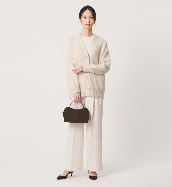 UNITED ARROWS「フォックスカシミヤ スパンコール ミドル カーディガン」|カーディガン|