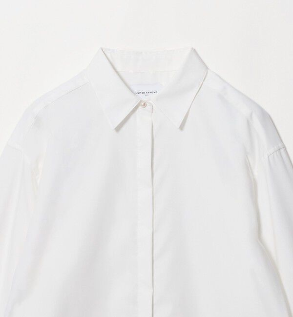 UNITED ARROWS「ピンオックス パールライク ボタン シャツ」|シャツ・ブラウス|