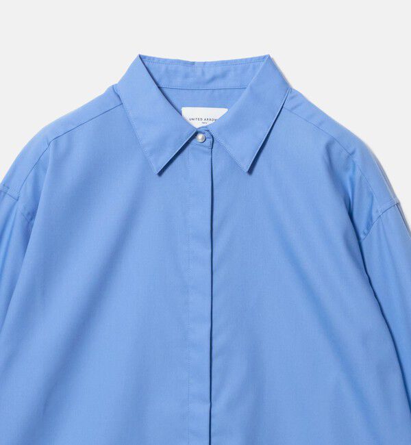UNITED ARROWS「ピンオックス パールライク ボタン シャツ」|シャツ・ブラウス|