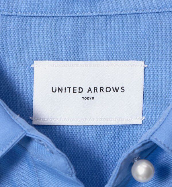 UNITED ARROWS「ピンオックス パールライク ボタン シャツ」|シャツ・ブラウス|