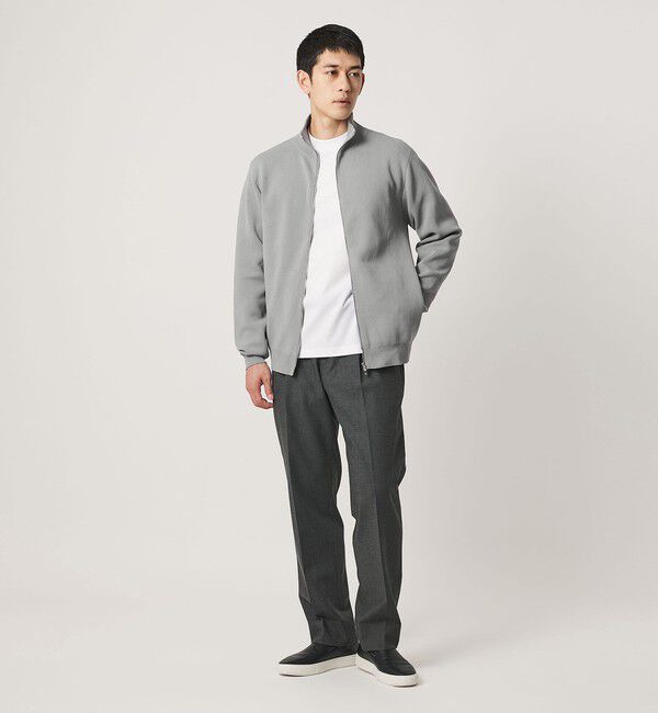 UNITED ARROWS「ポリエステル ドライバーズニット UA COZY ウォッシャブル」|カーディガン|