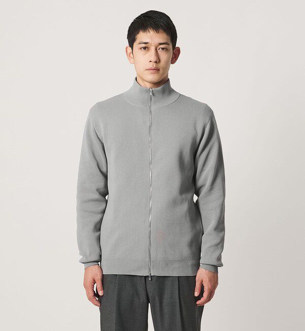 UNITED ARROWS「ポリエステル ドライバーズニット UA COZY ウォッシャブル」|カーディガン|
