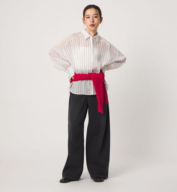 UNITED ARROWS green label relaxing「【結論シリーズ】ミルフィーユタックシャツ」|シャツ・ブラウス|