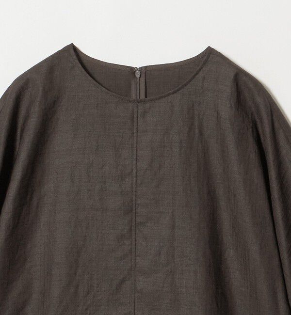 UNITED ARROWS green label relaxing「トリアセ 7分袖 プルオーバー ブラウス マシンウォッシャブル UVカット 通気性」|シャツ・ブラウス|