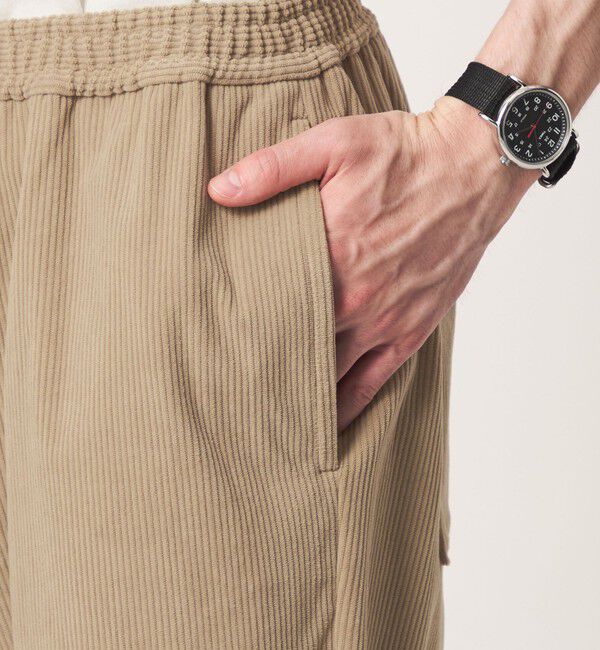 UNITED ARROWS green label relaxing「コーデュロイ PLAY-PANTS ワイド イージーパンツ W4 -ストレッチ-」|その他|