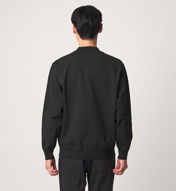 UNITED ARROWS green label relaxing「A+ ポリエステル モックネック ニット」|ニット・セーター|