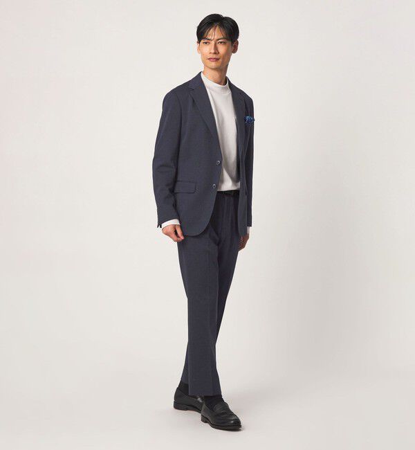 UNITED ARROWS green label relaxing「A+ TC ツイル スタンダード イージー NP セットアップ パンツ スラックス -ストレッチ-」|スラックス|