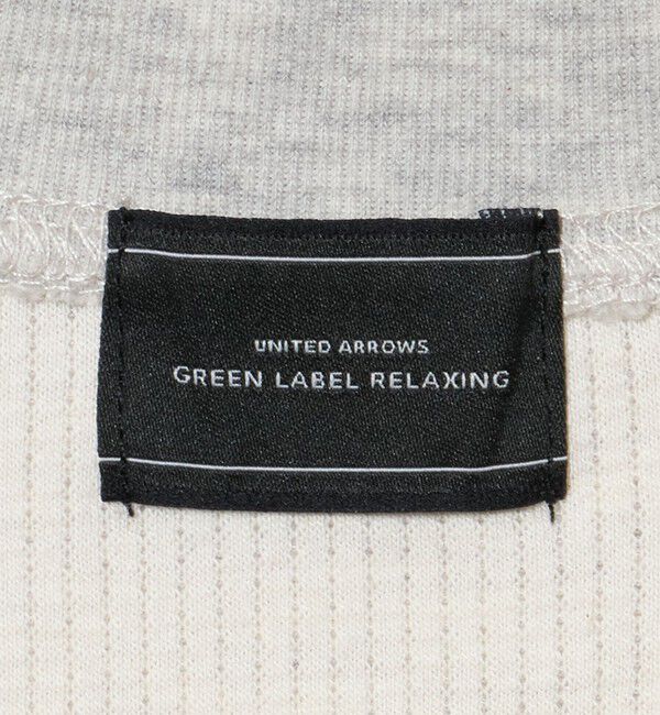 UNITED ARROWS green label relaxing「ワッフル クルーネック 長袖 Tシャツ カットソー」|Tシャツ・カットソー|
