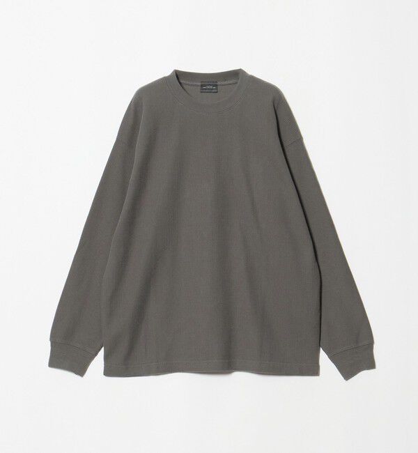 UNITED ARROWS green label relaxing「ワッフル クルーネック 長袖 Tシャツ カットソー」|Tシャツ・カットソー|