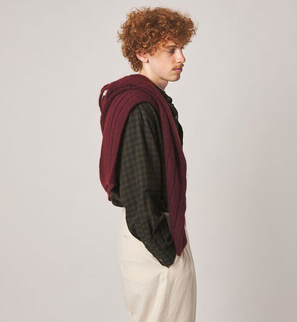 STEVEN ALAN「＜Steven Alan＞ ネル ギンガムチェック レギュラーカラー シャツ LOOSE」|シャツ・ブラウス|