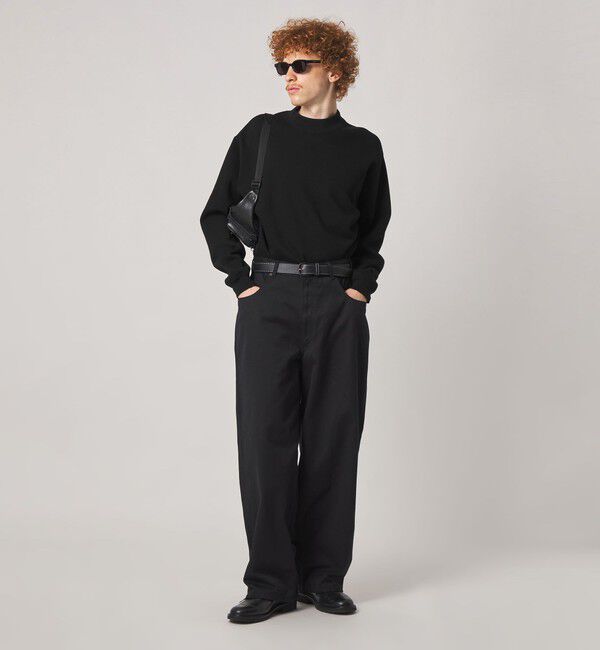 STEVEN ALAN「＜Steven Alan＞ ダブルフェイス モックネック カットソー」|Tシャツ・カットソー|