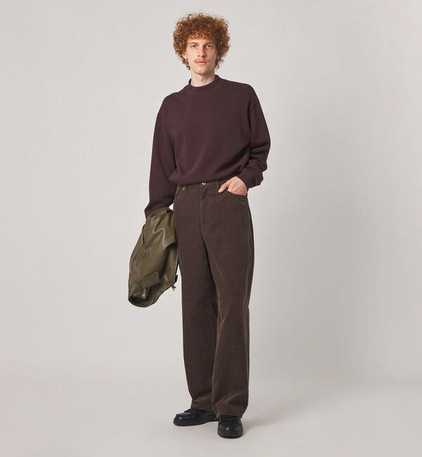 STEVEN ALAN「＜Steven Alan＞ ダブルフェイス モックネック カットソー」|Tシャツ・カットソー|