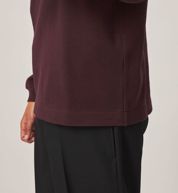 STEVEN ALAN「＜Steven Alan＞ ダブルフェイス モックネック カットソー」|Tシャツ・カットソー|