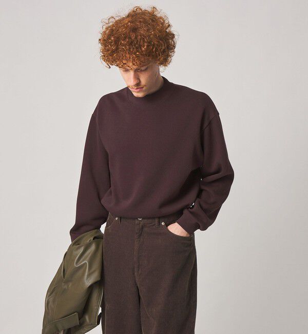 STEVEN ALAN「＜Steven Alan＞ ダブルフェイス モックネック カットソー」|Tシャツ・カットソー|