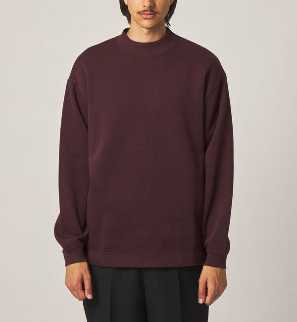 STEVEN ALAN「＜Steven Alan＞ ダブルフェイス モックネック カットソー」|Tシャツ・カットソー|
