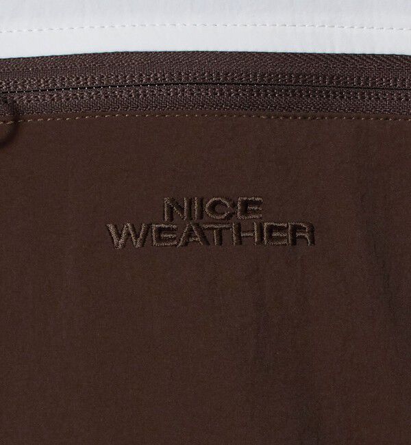 NICE WEATHER「＜NICE WEATHER＞ナイロンコンビブルゾン」|その他|