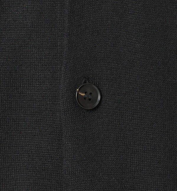 BEAUTY&YOUTH UNITED ARROWS「【WEB限定 WARDROBE SMART】マシーンウォッシャブル ウールミックス ポロカラーニット ジャケット」|カーディガン|
