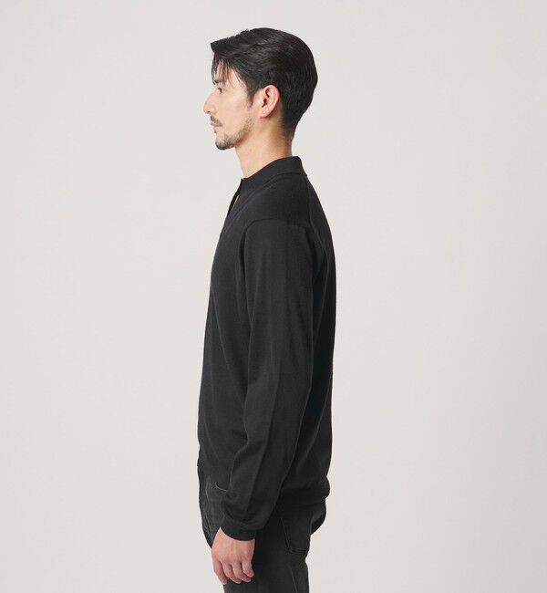 BEAUTY&YOUTH UNITED ARROWS「【WEB限定 WARDROBE SMART】マシーンウォッシャブル ウールミックス スキッパー ニット」|ニット・セーター|