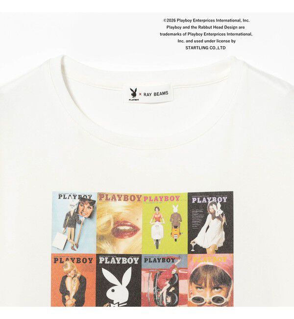 Ray BEAMS 「【別注】PLAY BOY / ビッグ Tシャツ」|Tシャツ・カットソー|