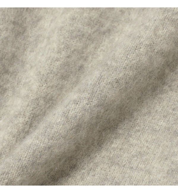 Demi-Luxe BEAMS 「【別注】BATONER &times; Demi-Luxe BEAMS / カシミヤフォックス ユニーク タートルネック ニット」|ニット・セーター|