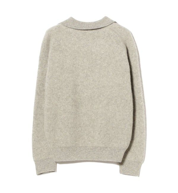 Demi-Luxe BEAMS 「【別注】BATONER &times; Demi-Luxe BEAMS / カシミヤフォックス スキッパー ニット」|ニット・セーター|