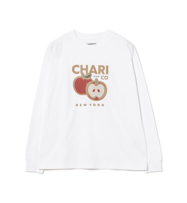 Ray BEAMS 「【別注】CHARI&CO &times; Ray BEAMS / BIG APPLE CITY TEE」|Tシャツ・カットソー|