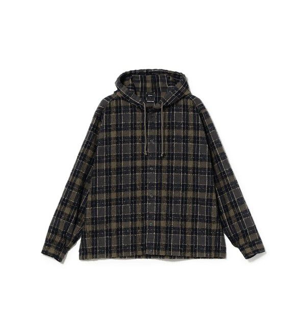 BEAMS「ブークレ ネル フーディー」|シャツ・ブラウス|
