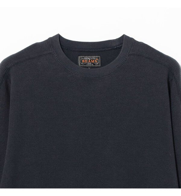 BEAMS PLUS「Fade Thermal Crew」|Tシャツ・カットソー|