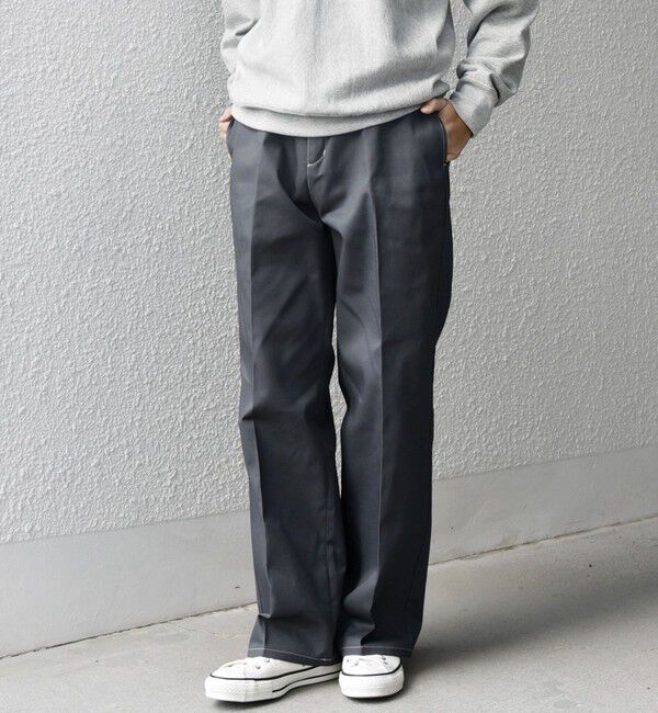 SHIPS any「【SHIPS any別注】Dickies:〈洗濯機可能〉T/C ツイル チノパンツ◇」|チノ|